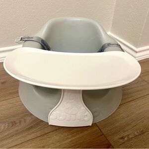 Bumbo floor seat chair with tray